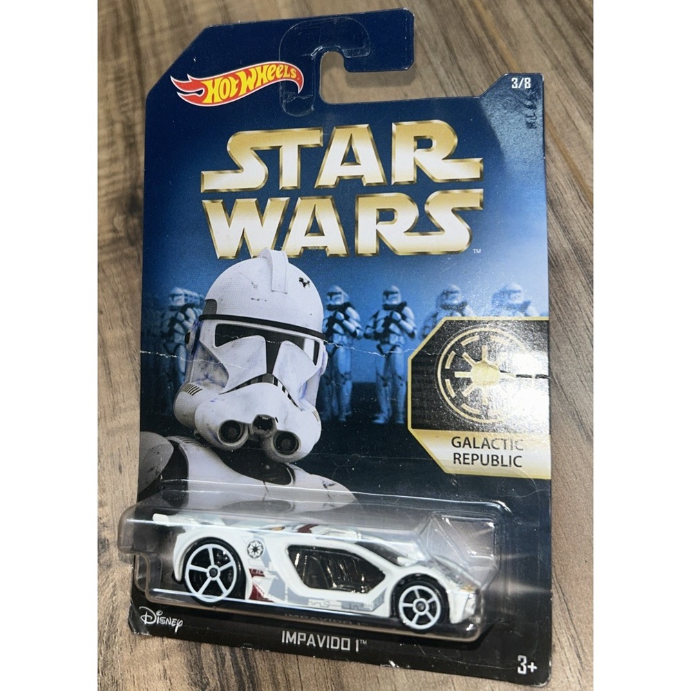 Hot Wheels Star Wars Impavido 1 Galactic Republic Diecast Car Mattel‎ 2015 NEW!